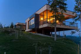 modern house on a hill design concepts