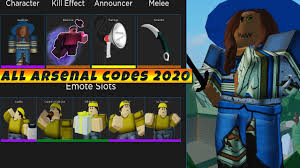You should make sure to redeem these as soon as possible because you'll never know when they could expire! All Roblox Arsenal Codes 2020 10 Codes Youtube
