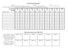 Spalding Writing Paper And Teacher Tracking Forms