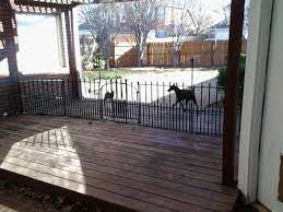 Patio Fence Temporary Fence For Dogs