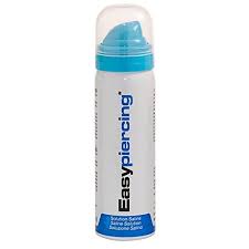 Taking care of your new piercing is one of the most important things you can do to ensure a smooth healing process without irritation or infection. Easypiercing Saline Solution Blue 50 Ml Piercing Care Healing Spray Buy Online In Japan At Desertcart Jp Productid 60802053