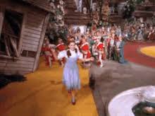 wizard of oz pay no attention gif