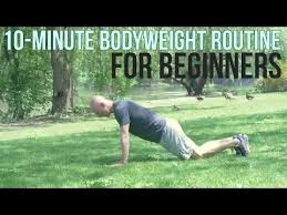 10 minute bodyweight workout routine