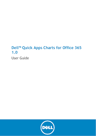 Dell Quick Apps Charts For Office 365 1 0 User Guide
