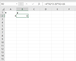Solve A Quadratic Equation In Excel