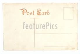 Old Antique Empty Postcard Stock Photo I1179891 At Featurepics