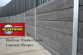 Railway Timber Look Concrete Sleepers