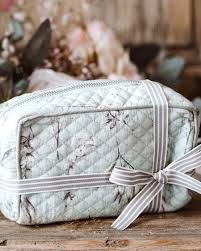 luxury quilted make up bag made your day