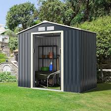 7 x 4 outdoor metal storage shed