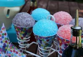 homemade snow cones 3 ing syrup