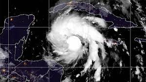 into Hurricane, Heads Toward Cuba, Florida
