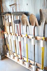 garden shed tool storage ideas