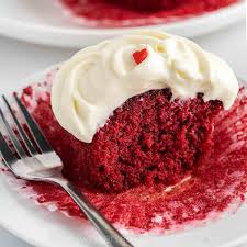 red velvet cupcakes with homemade