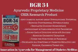 Bgr 34 For Diabetes Ayur Times