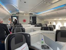 flying air canada signature cl