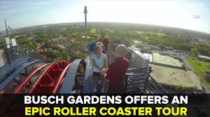 busch gardens offers roller coaster tours