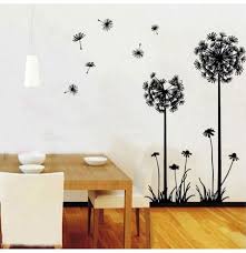 dandelion wall sticker living room home