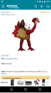 1013 Amazon Prime Rasta Imposta Adult Turkey Costume