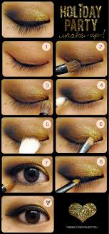 glamorous gold eye makeup tutorial musely