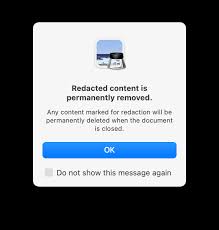 securely redact text in pdfs with apple