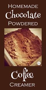 homemade chocolate powdered coffee