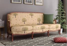 Margret 3 Seater Sofa Cotton Beige