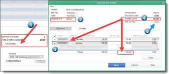 paying quickbooks bills with a credit