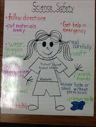 Science Safety Poster As An Anchor Chart For When Students