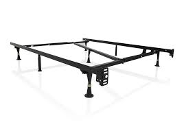 Queen Metal Bed Frame With Gliders