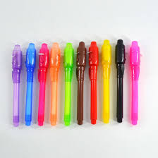 China Linli Magic Highlighter Invisible Ink Pen Creative Marker Pens Built In Uv Light Secret Message Writing Ballpen China Magic Pen Uv Light Pens