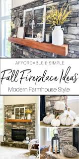 Wait Until You See These Fall Fireplace