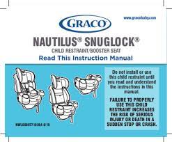 User Manual Graco Nautilus Snuglock