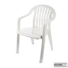 White Garden Chair Higgins Ie