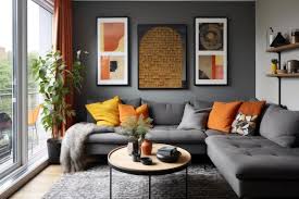 Comfy Grey Scandinavian Sofa