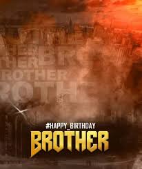 happy birthday brother banner editing