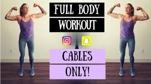 full body workout cable machine only