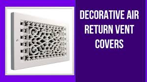 Some return air vents also utilize a filter. Top Rated Decorative Air Return Vent Covers In 2020 Youtube