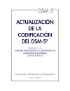 PDF) DSM-5 ® ACTUALIZACIÓN DE LA CODIFICACIÓN DEL DSM-5 ...