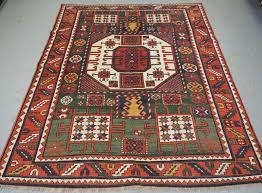 antique caucasian karachov kazak rug