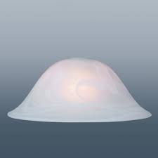 Murano 13 White Alabaster Glass Shade