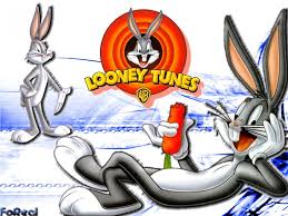Bugs bunny is an animated cartoon character, created in the late 1930s by leon schlesinger productions (later warner bros. Hd Wallpaper Bugs Bunny No People Text Multi Colored Communication Studio Shot Wallpaper Flare