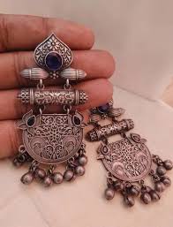 oxidized jewelry replica silver look