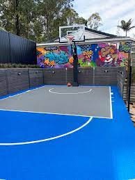 Backyard Basketball Court Builders