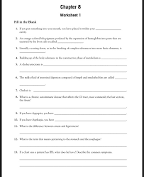 Solved Chapter 8 Worksheet 1 Fill In The Blank 1 If You