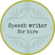 How to write a speech about someone