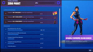 A new season of fortnite is ongoing and for you to make rapid progress in it we will tell you how to complete zero point challenges. Fortnite Complete Zero Point Challenges Level Mission Explained In Detail Unlock Skins Youtube