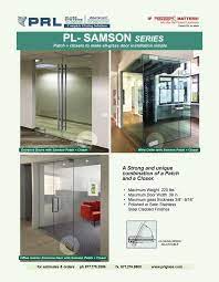 All Glass Door Samson Patch Closer