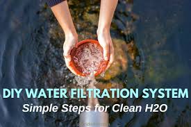 diy water filtration system simple