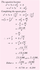 Unit 5 Quadratic Equations