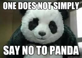 one does not simply say no to panda